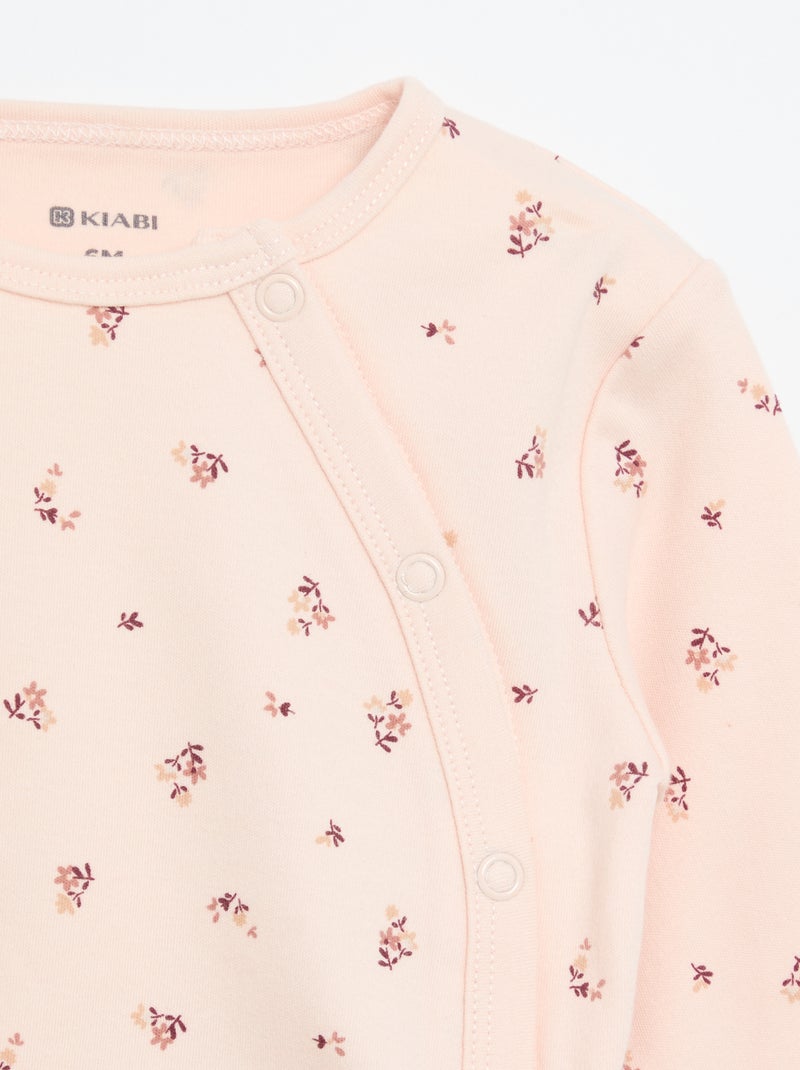 2-delige interlock pyjamaset Rose - Kiabi