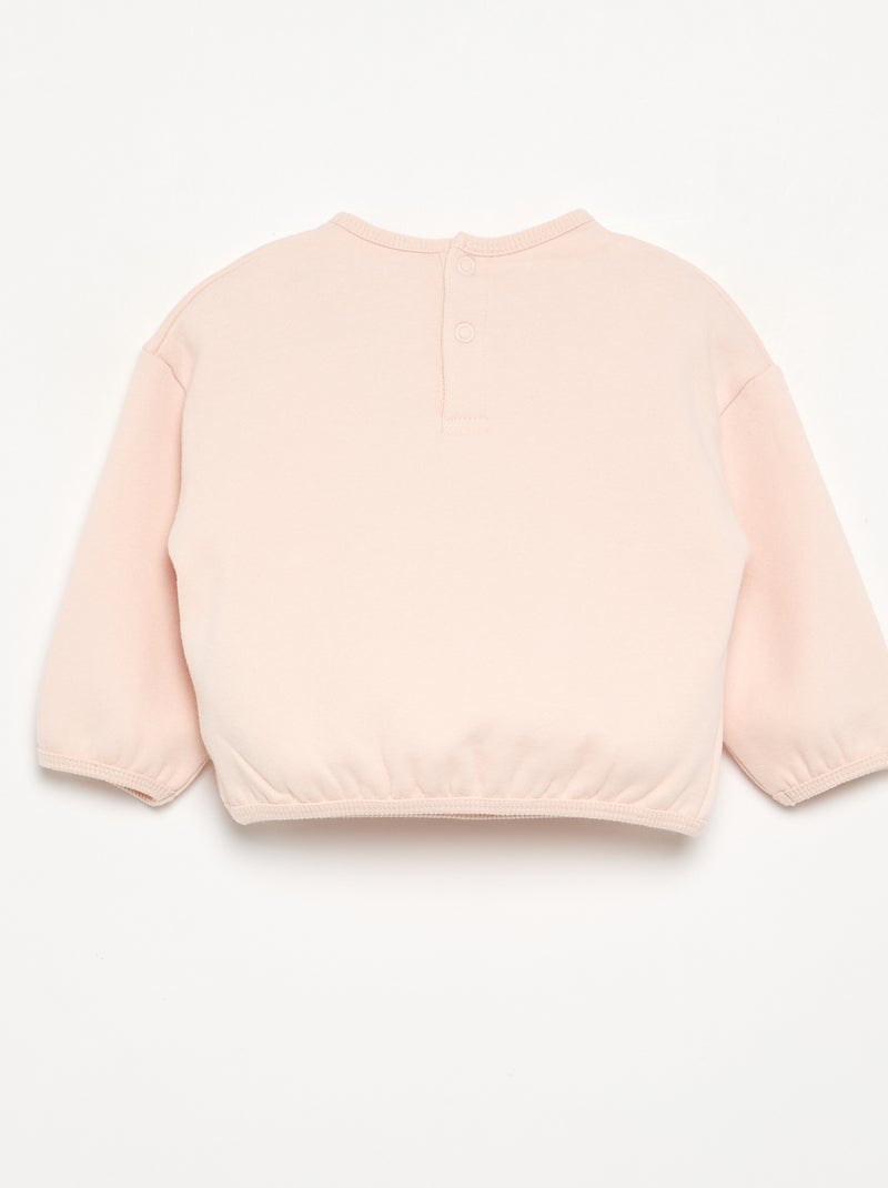 2-delige joggingset - Sweater + broek Rose - Kiabi
