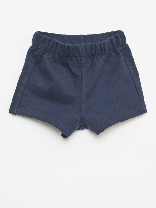2-delige katoenen set: T-shirt + short - Kiabi