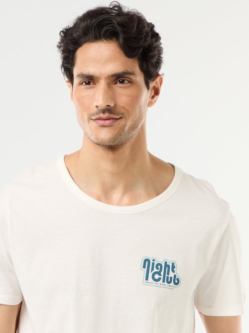 2-delige korte pyjamaset - T-shirt + short - Kiabi