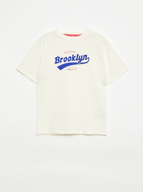 2-delige korte pyjamaset - T-shirt + short - Kiabi