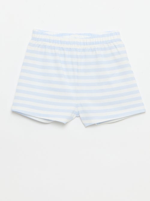 2-delige korte pyjamaset: débardeur en short - Kiabi