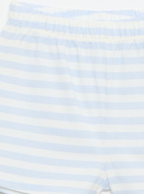 2-delige korte pyjamaset: débardeur en short - Kiabi