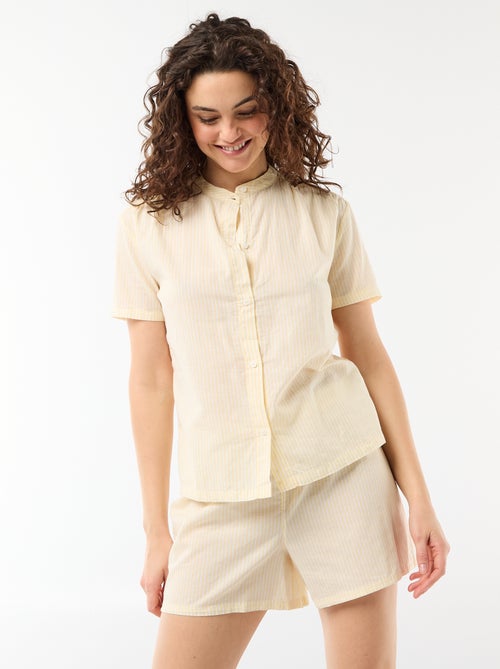 2-delige korte pyjamaset met print - Kiabi