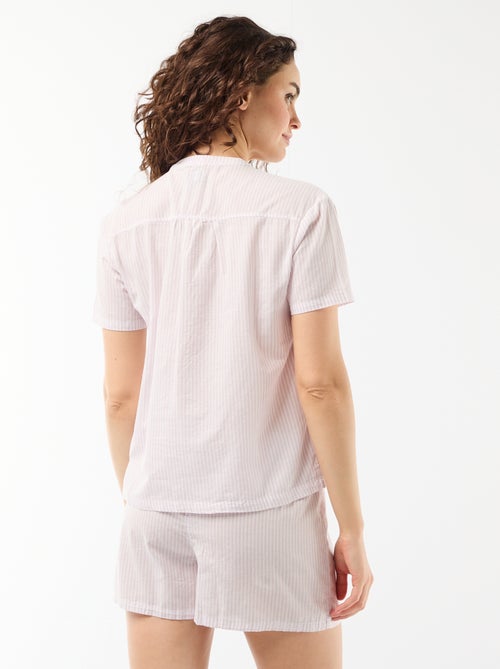 2-delige korte pyjamaset met print - Kiabi
