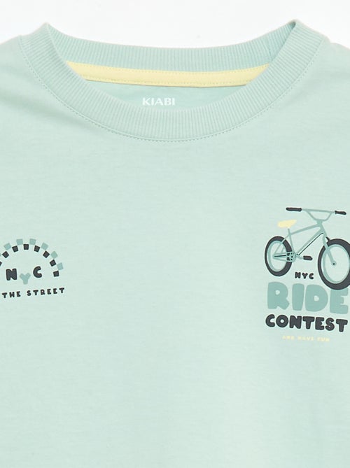 2-delige korte pyjamaset met T-shirt en short - Kiabi