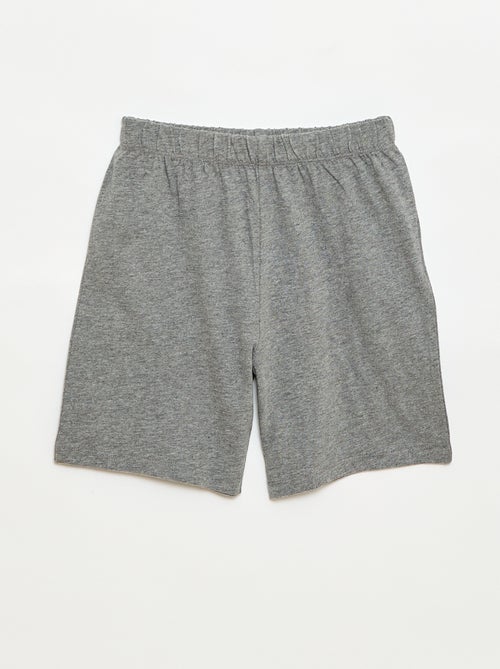 2-delige korte pyjamaset met T-shirt en short - Kiabi