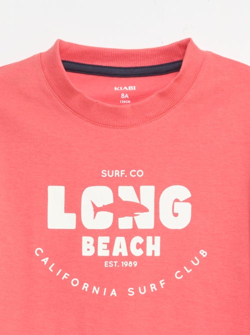 2-delige korte pyjamaset met T-shirt en short - Kiabi