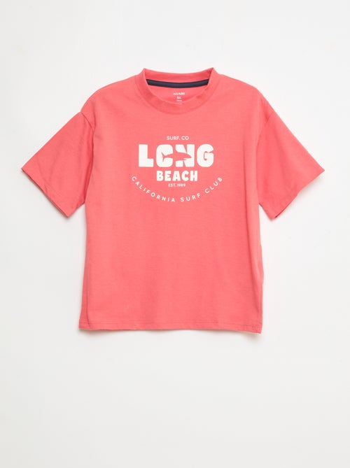 2-delige korte pyjamaset met T-shirt en short - Kiabi