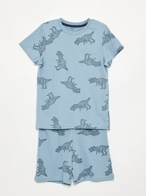 2-delige korte pyjamaset short + T-shirt - Kiabi