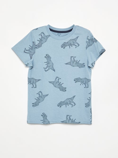 2-delige korte pyjamaset short + T-shirt - Kiabi