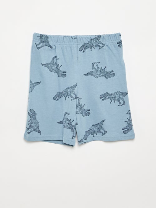 2-delige korte pyjamaset short + T-shirt - Kiabi