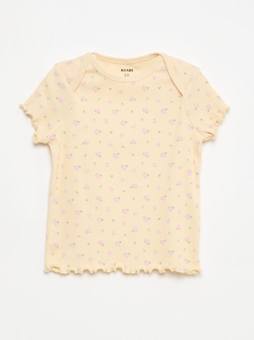 2-delige korte pyjamaset T-shirt + short - Kiabi