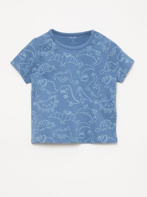 2-delige korte pyjamaset T-shirt + short - Kiabi