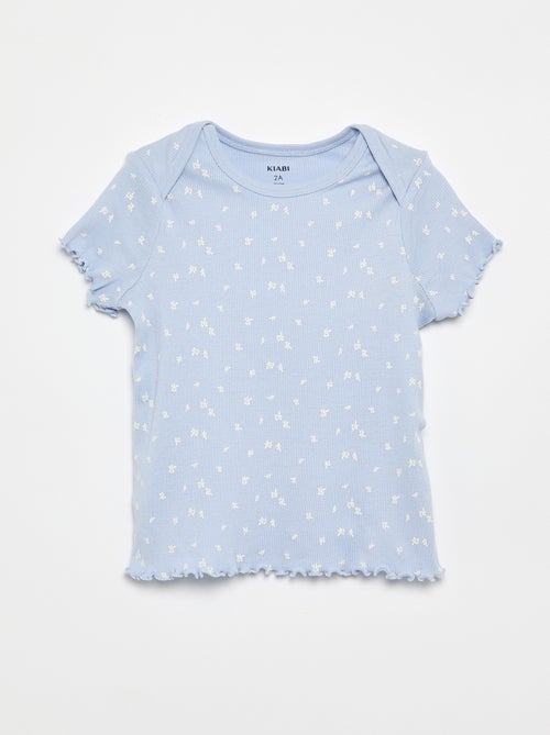 2-delige korte pyjamaset T-shirt + short - Kiabi