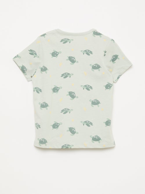 2-delige korte pyjamaset T-shirt + short - Kiabi