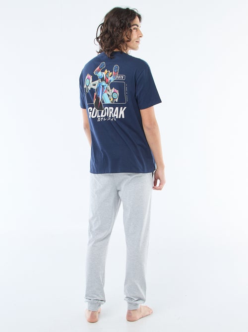 2-delige lange pyjamaset 'Goldorak' - Kiabi