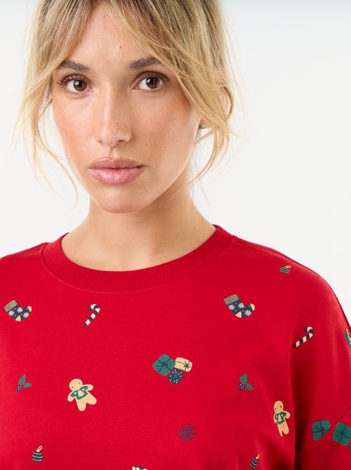 2-delige lange pyjamaset 'Kerst' - Kiabi