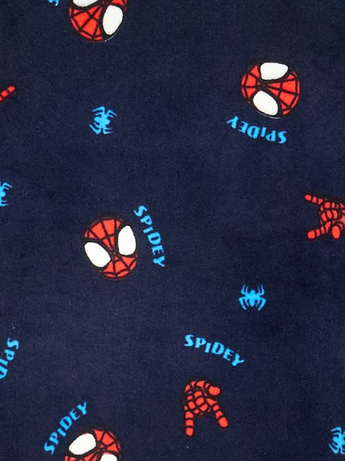 2-delige lange 'Spiderman' pyjamaset van fleece - Kiabi