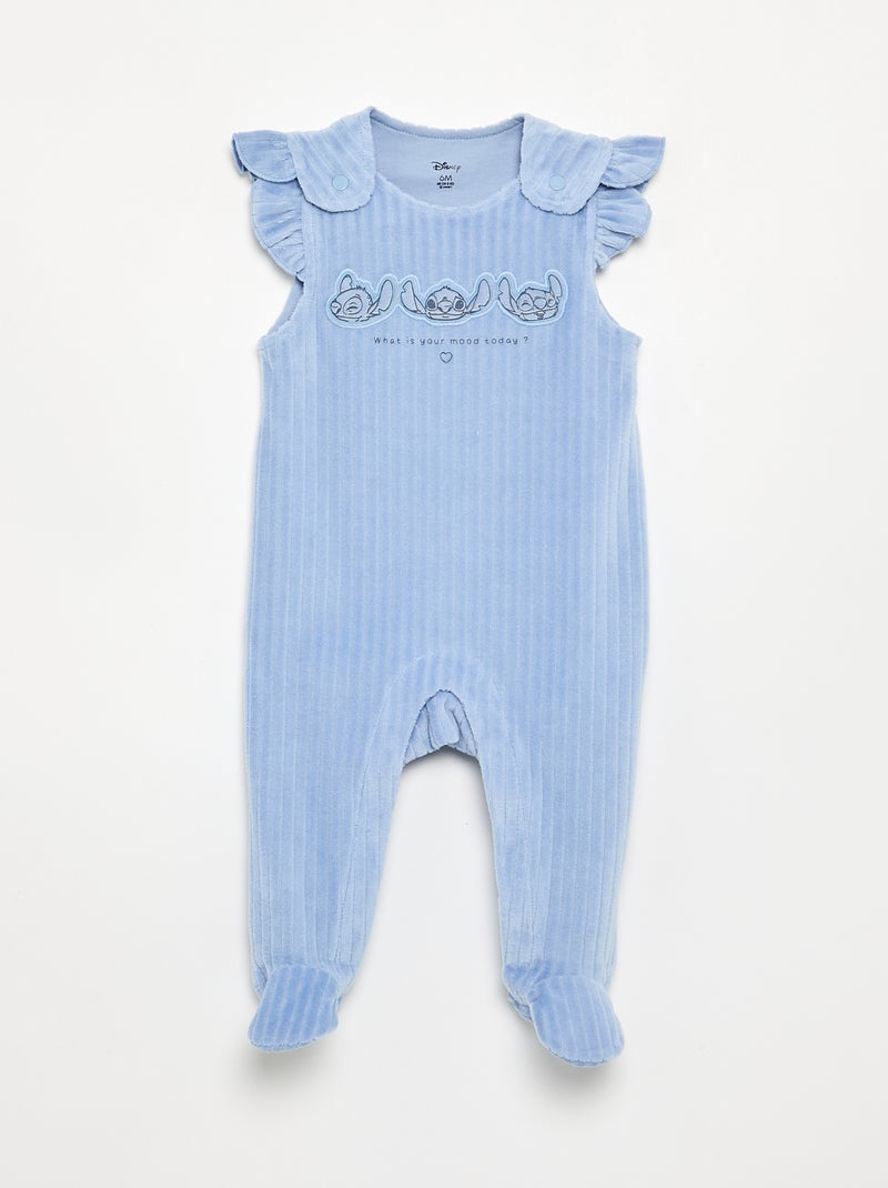 2-delige nachtset - Mouwloze slaapoverall + body Wit - Kiabi