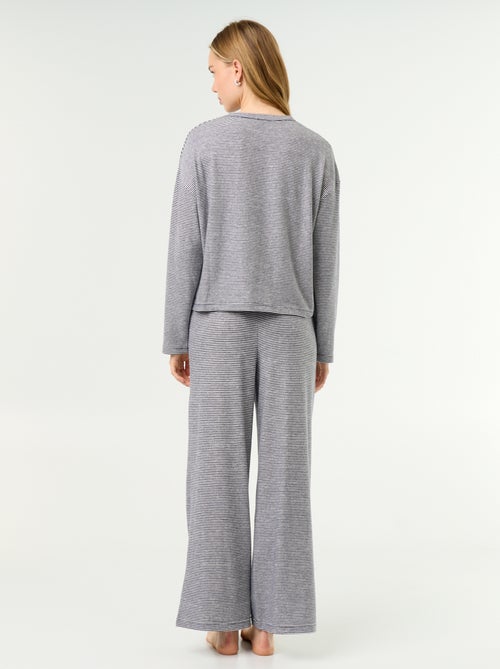 2-delige pyjama - Sweater + broek - Kiabi