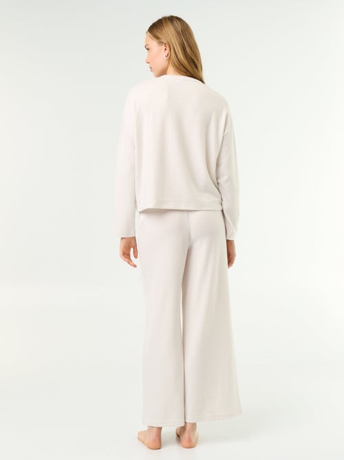 2-delige pyjama - Sweater + broek - Kiabi