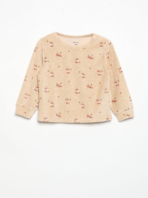 2-delige pyjama - Sweatshirt + broek - Kiabi 2-delige pyjama - Sweatshirt + broek - Kiabi
