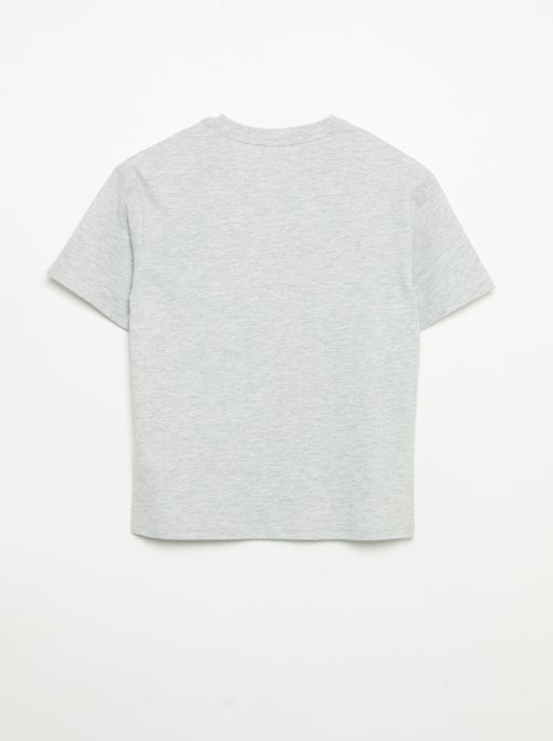 2-delige pyjama - T-shirt met korte mouwen + broek - Kiabi