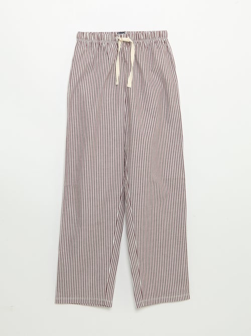 2-delige pyjama - T-shirt met korte mouwen + broek - Kiabi
