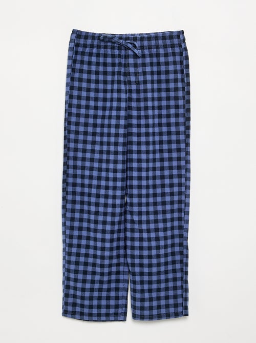 2-delige pyjama - T-shirt met lange mouwen + broek - Kiabi