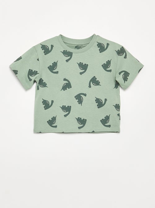 2-delige pyjama - T-shirt + short - Kiabi