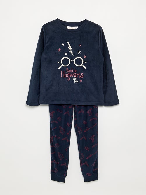 2-delige pyjama 'Harry Potter' - T-shirt met lange mouwen + broek - Kiabi