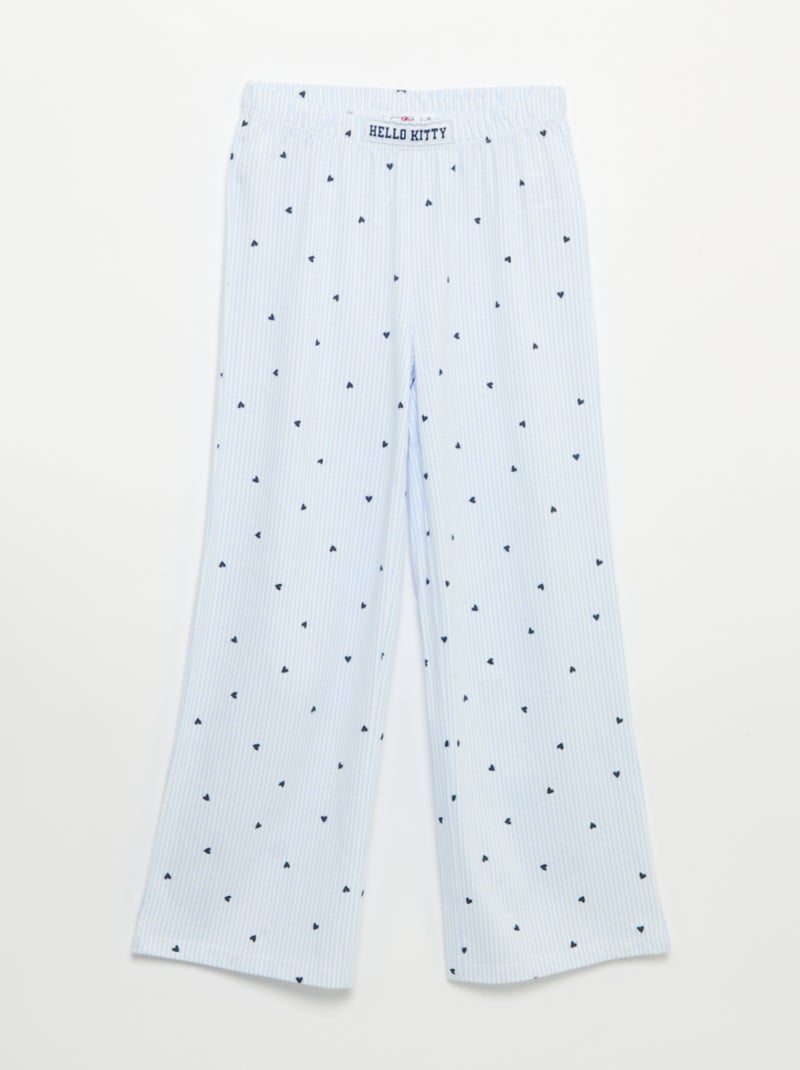 2-delige pyjama 'Hello Kitty' Blauw - Kiabi