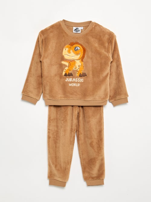 2-delige pyjama 'Jurassic World' - T-shirt met lange mouwen + broek - Kiabi 2-delige pyjama 'Jurassic World' - T-shirt met lange mouwen + broek - Kiabi
