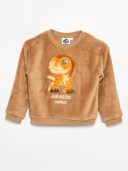 2-delige pyjama 'Jurassic World' - T-shirt met lange mouwen + broek - Kiabi 2-delige pyjama 'Jurassic World' - T-shirt met lange mouwen + broek - Kiabi