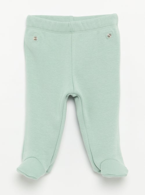 2-delige pyjama met fluweellook - Kiabi
