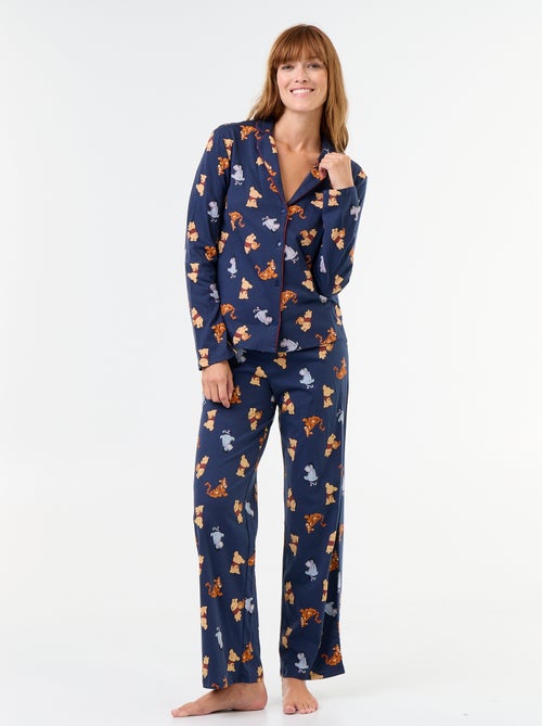 2-delige pyjama met 'Winnie de Poeh'-print - Kiabi