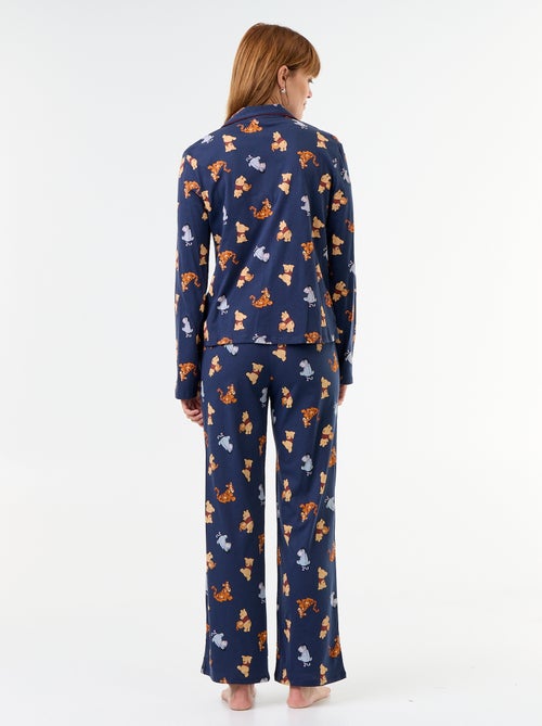 2-delige pyjama met 'Winnie de Poeh'-print - Kiabi