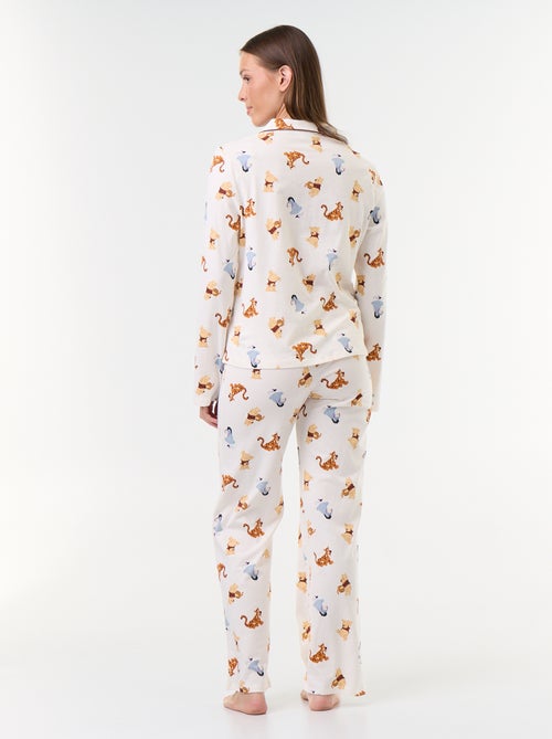 2-delige pyjama met 'Winnie de Poeh'-print - Kiabi