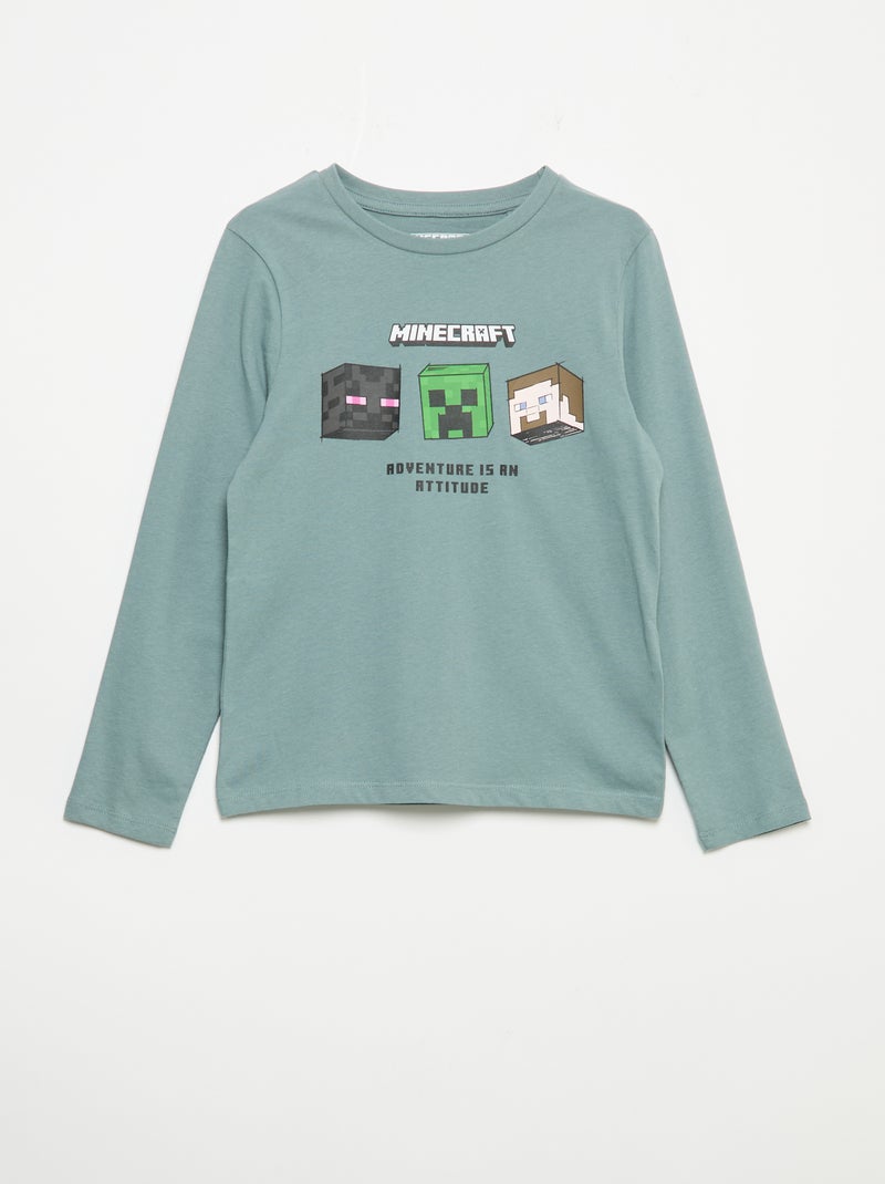 2-delige pyjama 'Minecraft' Groen - Kiabi