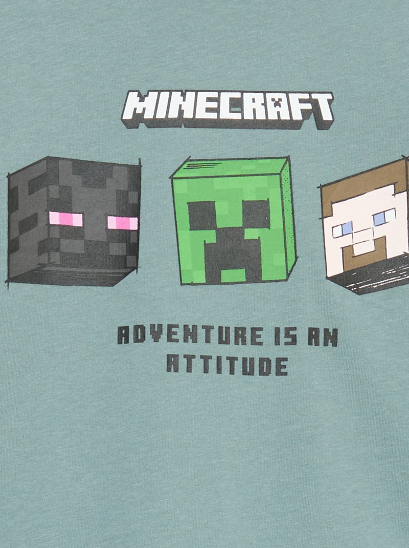 2-delige pyjama 'Minecraft' Groen - Kiabi