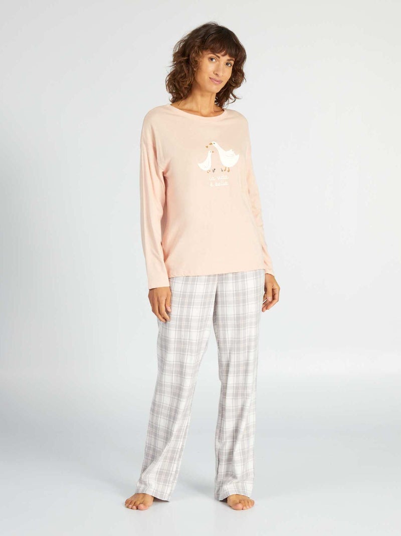 2-delige pyjama ROSE - Kiabi