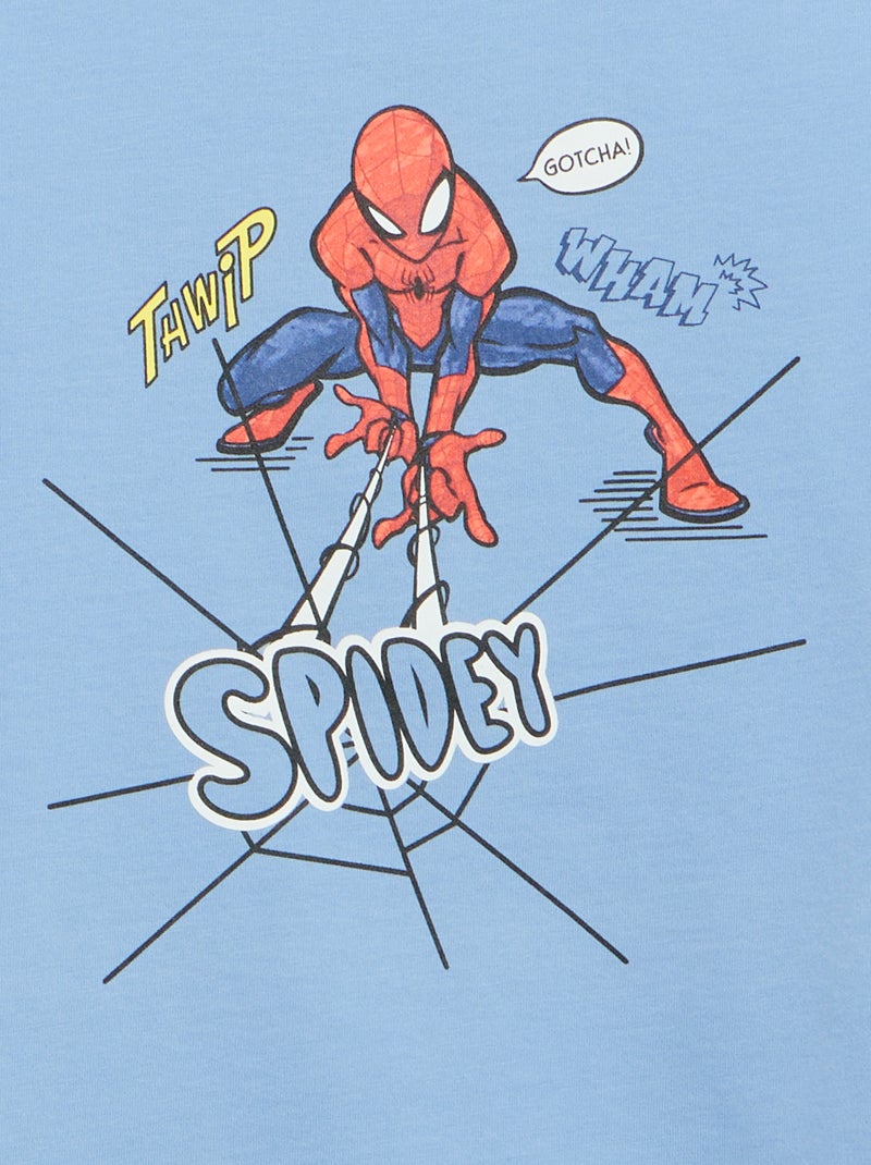 2-delige pyjama 'Spider-Man' 'Marvel' Blauw - Kiabi