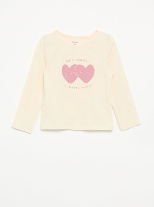 2-delige pyjama van jerseytricot - Kiabi