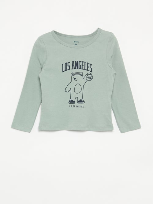 2-delige pyjama van jerseytricot - Kiabi