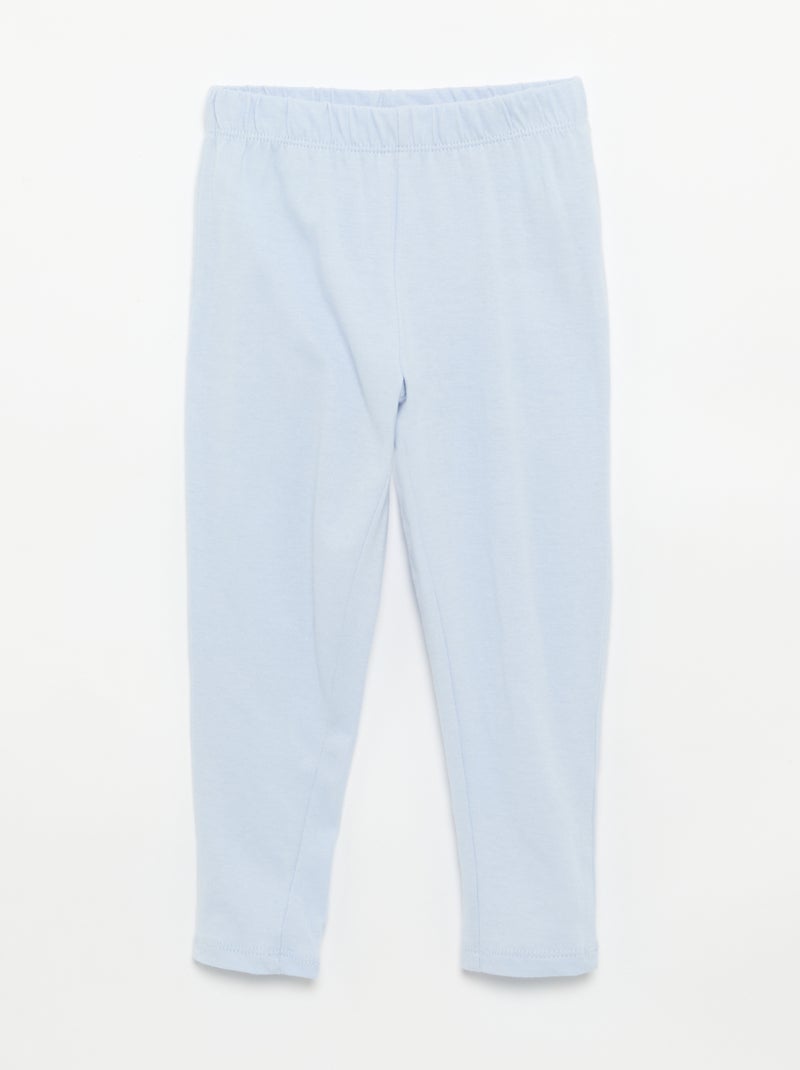 2-delige pyjama van jerseytricot Blauw - Kiabi