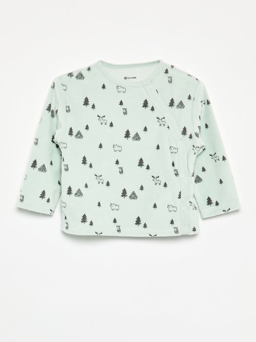 2-delige pyjama van velours - Kiabi 2-delige pyjama van velours - Kiabi