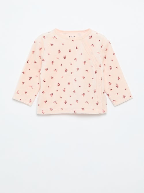 2-delige pyjama van velours - Kiabi