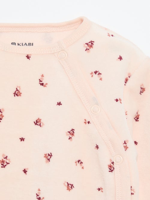 2-delige pyjama van velours - Kiabi