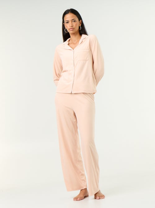 2-delige pyjamaset - Blouse + broek - Kiabi
